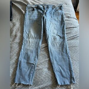 Old Navy Mid-Rise Rockstar Super Skinny Ankle Jeans. Size18